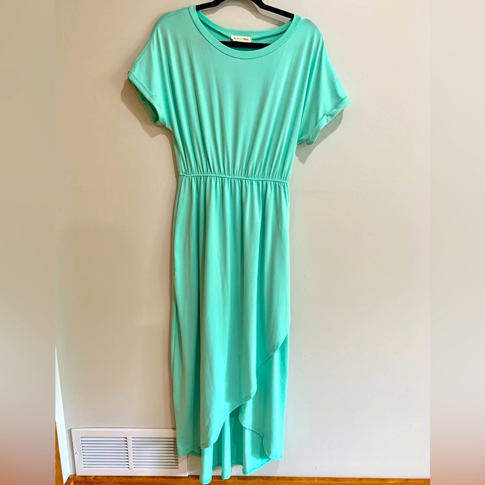 Pink Blush Maternity Dress